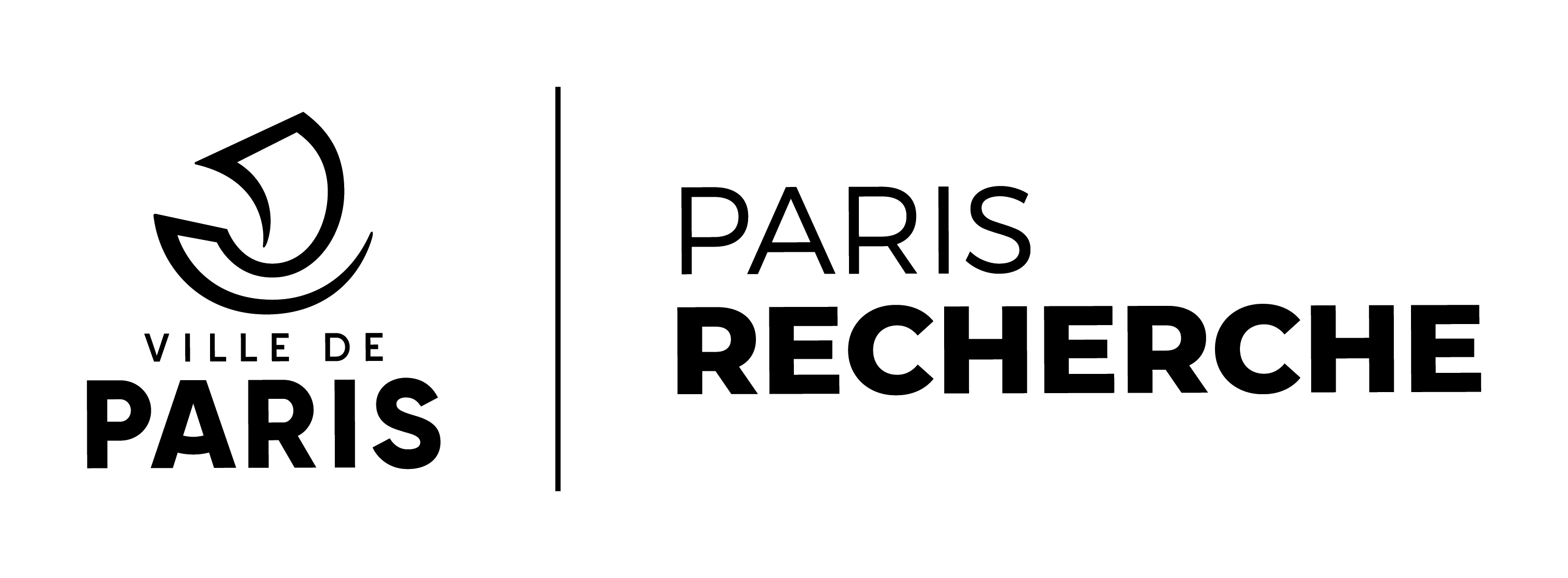 Paris Recherche Logo CMJN noir